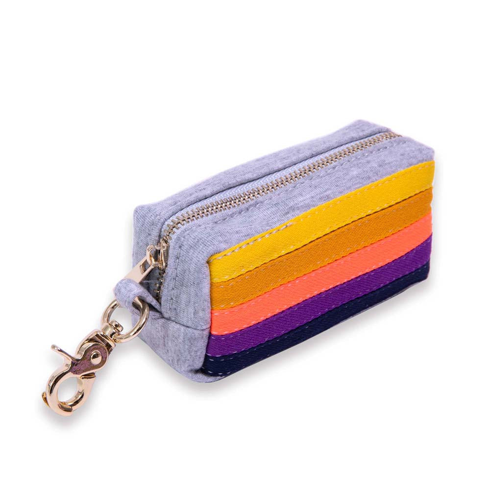 Gray Vintage Sunset Poop Bag Holder